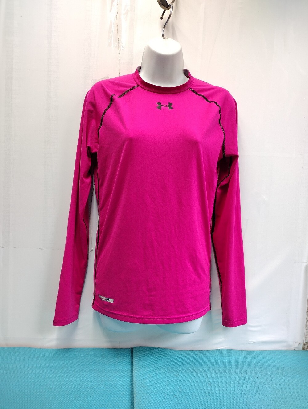 Under Armour Heat Gear Women's Top Tank Tee Compression Fitted Training - L